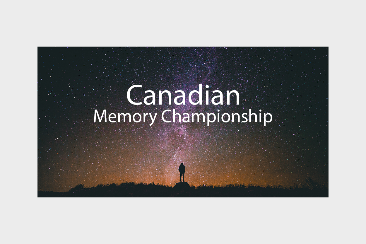 Canadien Memory championship desing